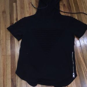 Casual black sweater